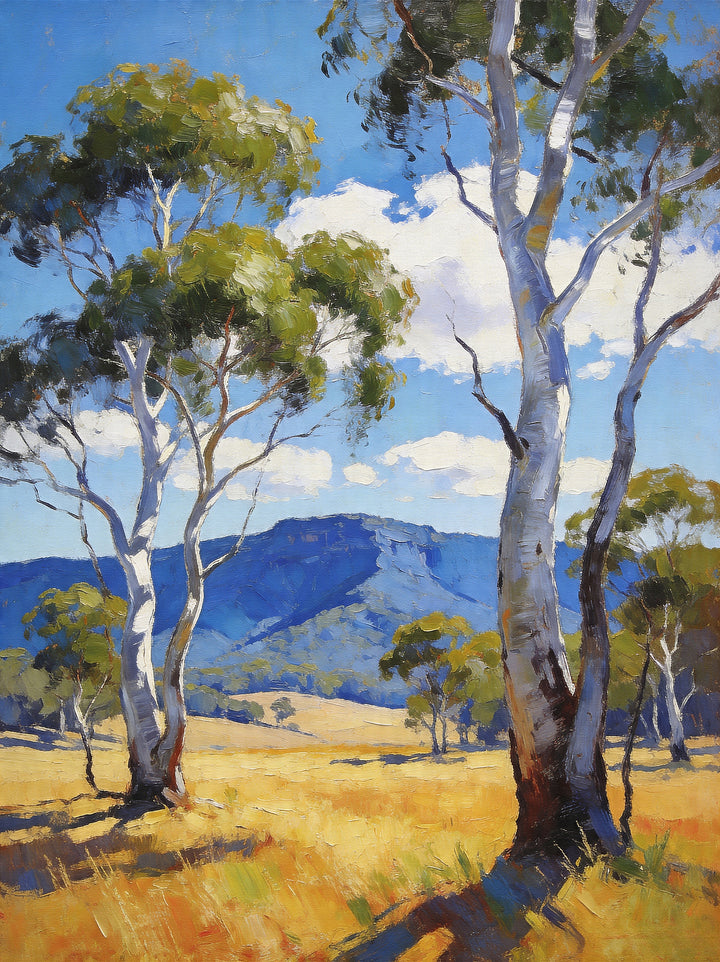 Golden Quiet - 61x91cm - Blue Ridge Gumlands SOLD