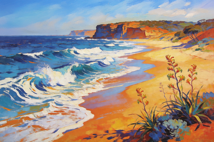 Tidal Heat - 61x91cm - Original Oil Painting SOLD