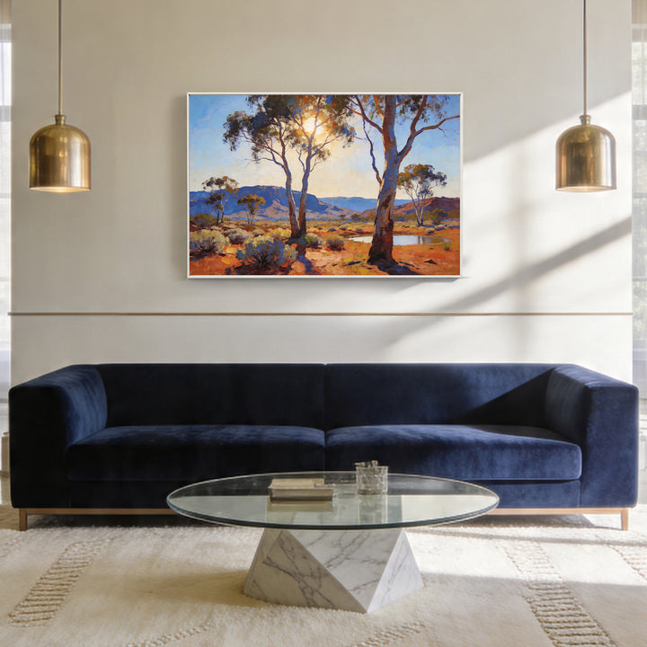 Morning Light Through The Gums - 61x91cm - Original Oil Painting SOLD